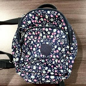 Kipling Mini Floral Backpack